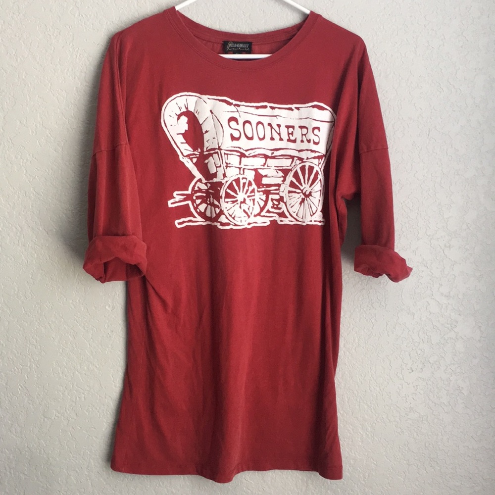 Game day Couture Sooners long sleeve dress
